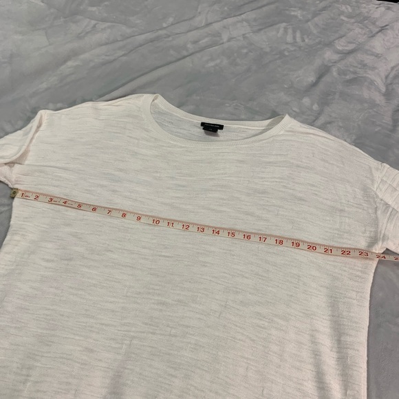 Calvin Klein Jeans White Marbled Knit Sweater L - Picture 11 of 15